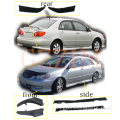 Corolla 2003 front & rear & side bodykit